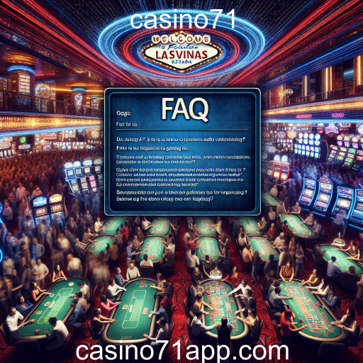 A Importância da Seção de Perguntas Frequentes no Casino71